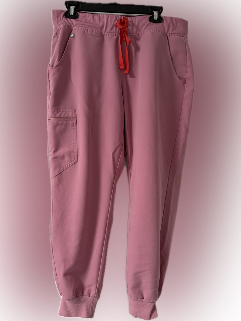 Figs Pink Technical Collection Scrub Joggers